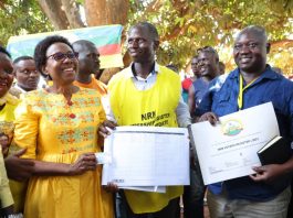 Over 60 UPC diehards Defect To NRM Through Jane ruth Aceng’s Lira City Network